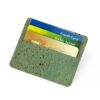 Green Cork Card Holder Credit Card Case-1