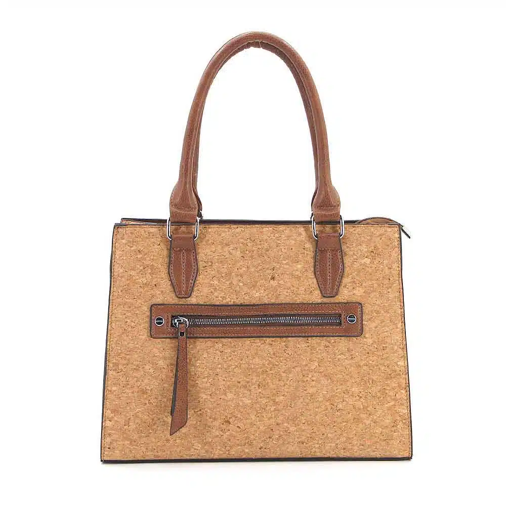 Office Style Cork Tote Bag Cork Commuter Bag 2 Office-Style-Cork-Tote-Bag-1