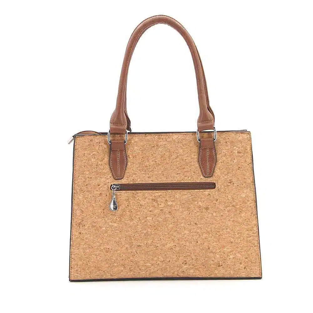 Office Style Cork Tote Bag Cork Commuter Bag 3 Office-Style-Cork-Tote-Bag-2