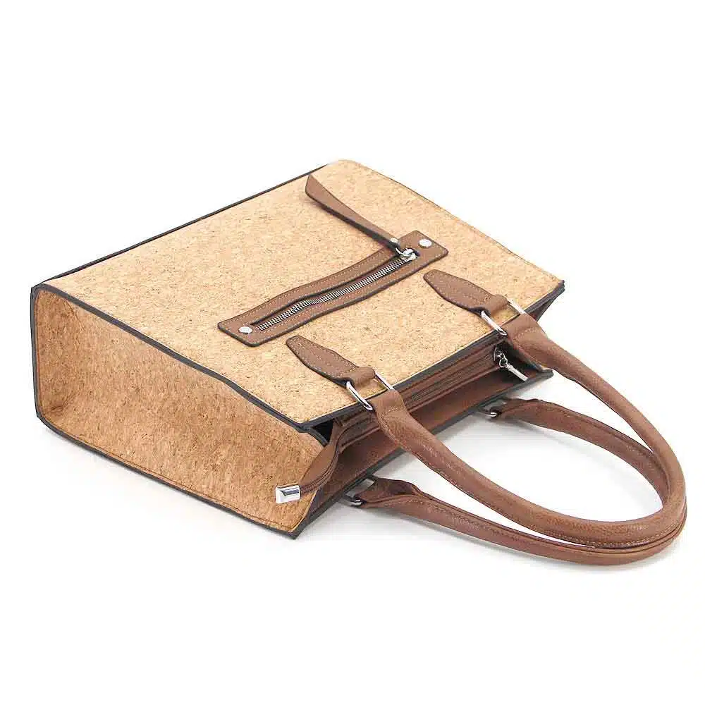 Office Style Cork Tote Bag Cork Commuter Bag 4 Office-Style-Cork-Tote-Bag-3