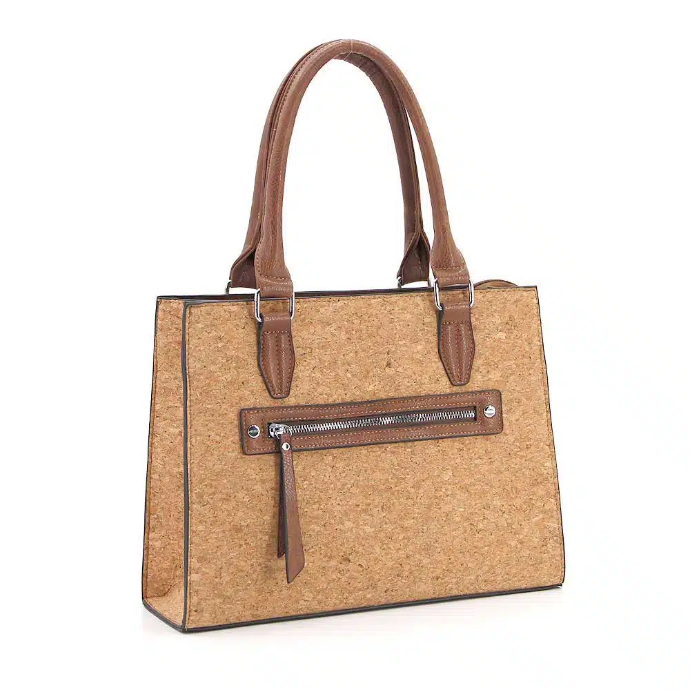 Office Style Cork Tote Bag Cork Commuter Bag 1 Office-Style-Cork-Tote-Bag