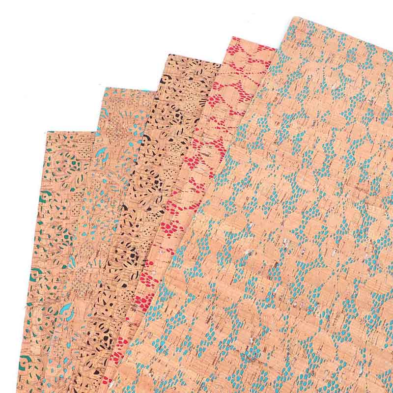 Printed Cork Fabric - Customized Cork Fabric Patterns - HZCORK