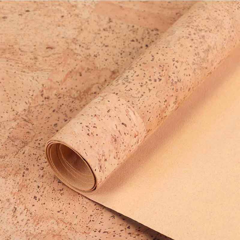 Tessuto In Sughero Naturale Beige – 1x1 Metro – Morbido E Cucibile – Ideale Per Borse E Accessori Eco-Friendly