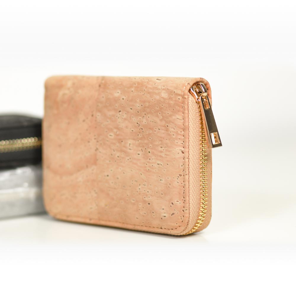 Buy Vismiintrend Fashion Cork Leather Long Zipper Wallet with